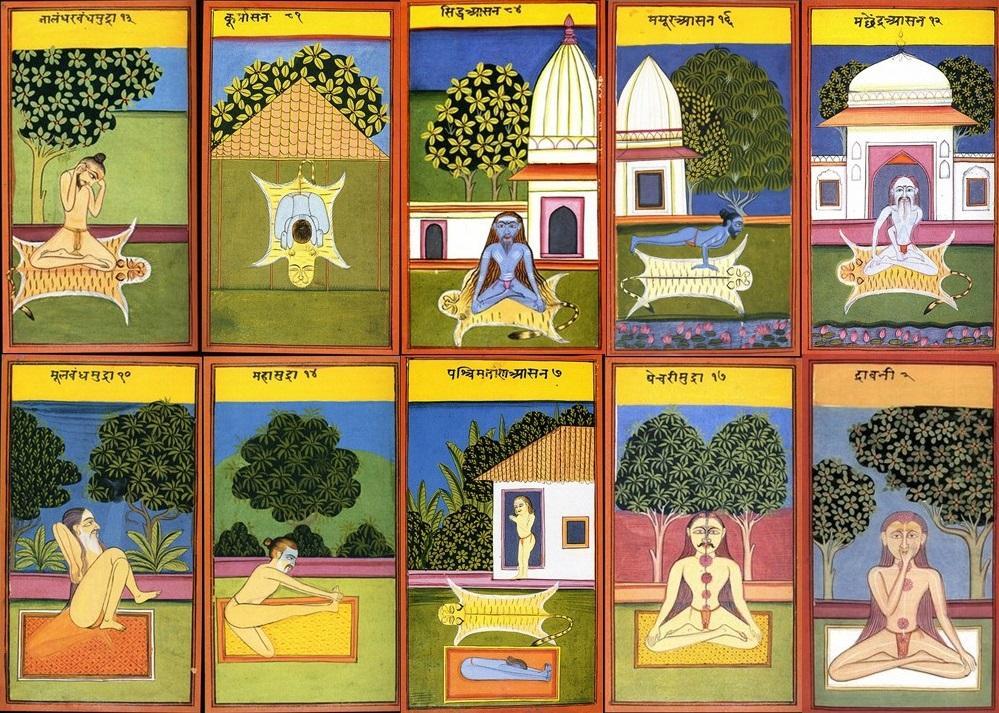 Die vier Pfade des Yoga: Karma, Bhakti, Jnana und Hatha